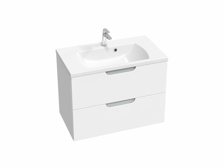 Koupelnová skříňka bez umyvadla bílá/šedá - Ravak SD Classic II 600