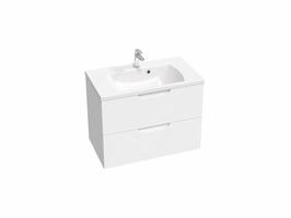 Koupelnová skříňka bez umyvadla bílá/bílá - Ravak SD Classic II 800 | Více - 