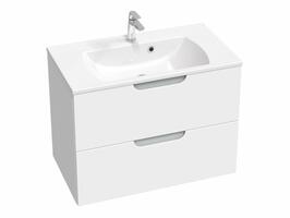 Koupelnová skříňka bez umyvadla bílá - Ravak SD Classic II 8592626058821 | Více -