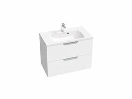 Koupelnová skříňka bez umyvadla bílá/šedá - Ravak SD Classic II 800 | Více - 