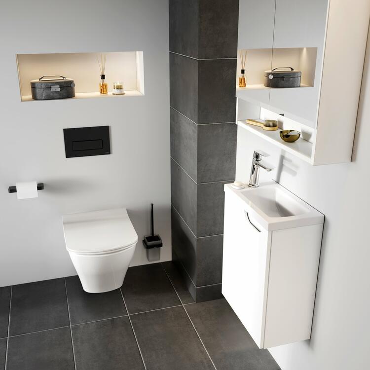 Koupelnová skříňka pod umvátko bílá - Ravak SD Classic II 8592626058852