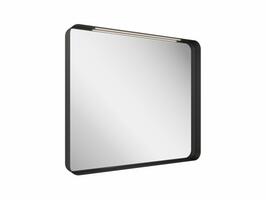 Zrcadlo s osvětlením černé 500 mm - Ravak Strip I | Více - 