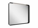 Zrcadlo s osvětlením černé 500 mm - Ravak Strip I