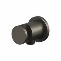 Držák sprchy s vývodem vody, mosazný, graphite brushed - Ravak 706.20GB | Více -