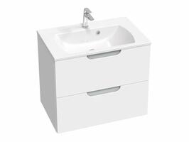 Koupelnová skříňka bez umyvadla bílá - Ravak SD Classic II 8592626058807 | Více -