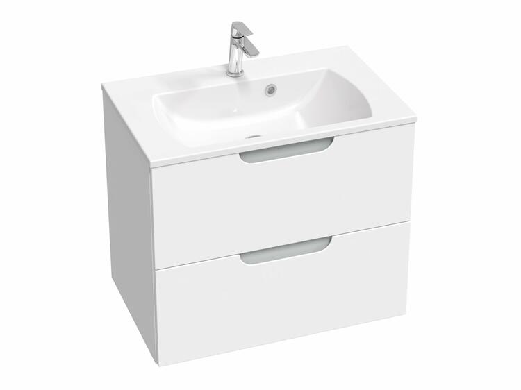 SD Classic II 70 skříňka pod umyvadlo bílá/šedá