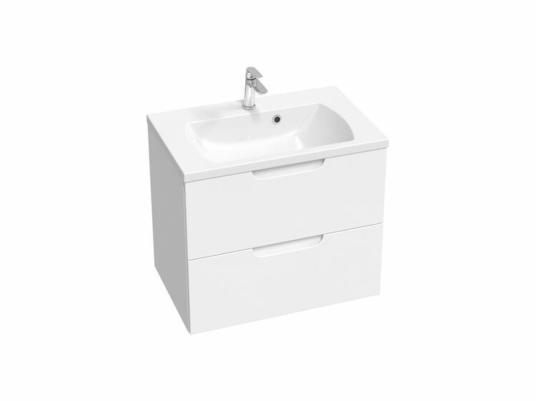 SD Classic II 70 skříňka pod umyvadlo bílá/šedá