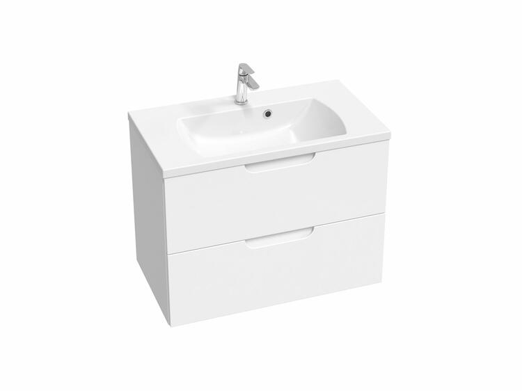 SD Classic II 70 skříňka pod umyvadlo bílá/šedá