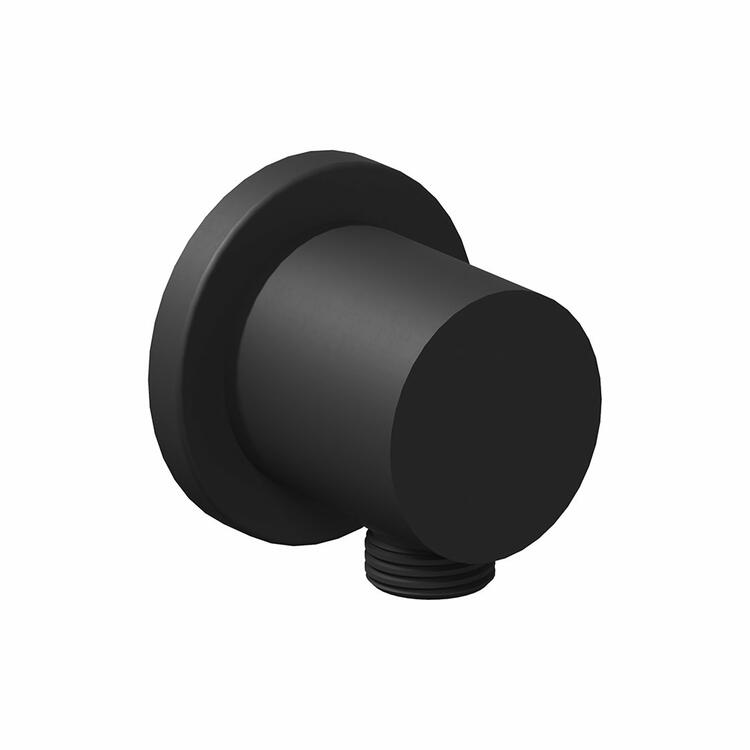 701.21BLM Podomítkový vývod, Black Matt