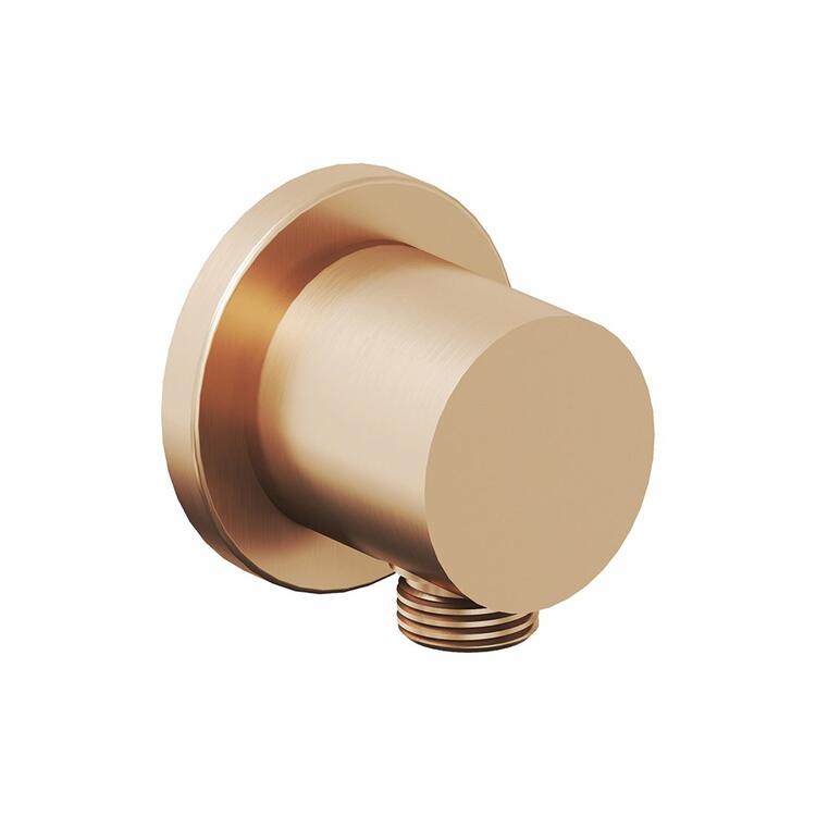 701.61RGB Podomítkový vývod, Rose Gold Brushed