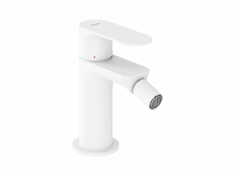 EL 056.10WV Bidetová stojánková baterie 130 mm bez výpusti, White Velvet