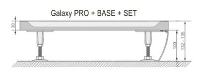 Panel Elipso Pro 90x90 R550 set