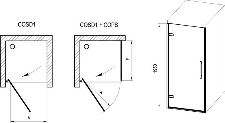 COSD1-90 chrom+transparent