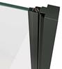 Sprchové dveře 80 cm černá/transparent – Ravak COSD1 X0VV40300Z1