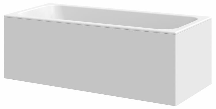 Panel boční MDF 75 P, bílá