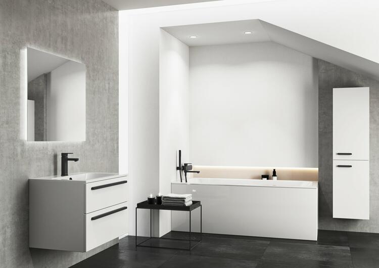 Panel boční MDF 70 P, bílá