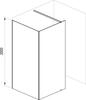 Sprchová stěna Walk-in Corner 120/80 cm bílá/transparent – Ravak GW1CG4E00Z1