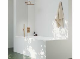 ES 068.60RGB.O3.RB07F Podomítková baterie 3-cestná bez tělesa, růžové zlato kartáčované | Více - 