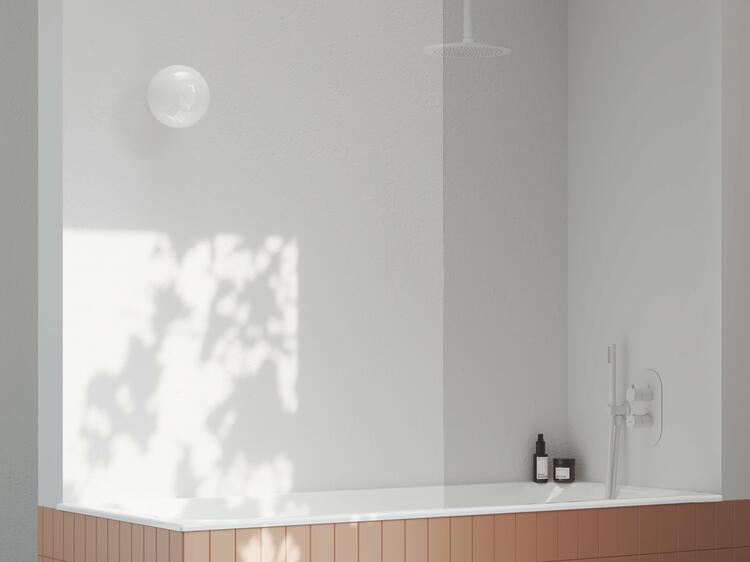 ES 067.10WV.O3.RB07C Termostatická podomítková baterie 3-cestná bez tělesa, White Velvet