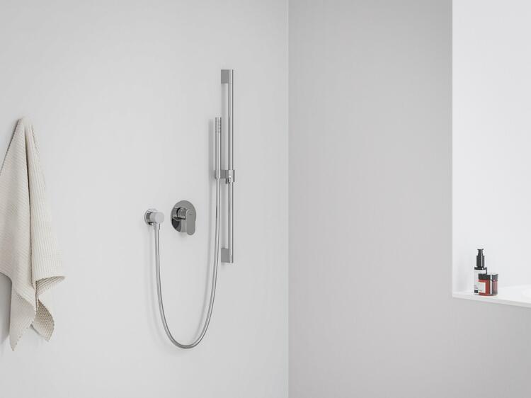 EL 062.00CR.O1 Podomítková baterie 1-cestná s tělesem, chrom