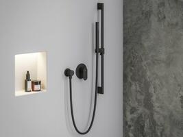 EL 062.20BLM.O1 Podomítková baterie 1-cestná s tělesem, černá matná | Více - 