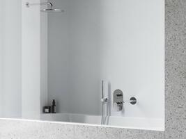 EL 068.00CR.O3.RB07F Podomítková baterie 3-cestná bez tělesa, chrom | Více -