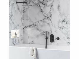 EL 068.20BLM.O3.RB07F Podomítková baterie 3-cestná bez tělesa, černá matná | Více - 