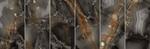 Velkoformátová dlažba imitace mramoru Black Onyx 60x120 cm lesklý povrch 1. jakost
