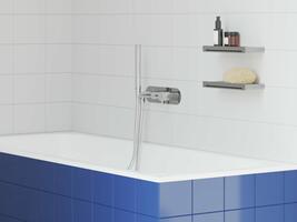 ES 065.00CR.O2.RB07D.+S Podomítková baterie 2-cestná bez tělesa, se sprchovým setem, Chrome | Více - 