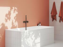 ES 065.20GB.O2.RB07D.+S Podomítková baterie 2-cestná bez tělesa, se sprchovým setem, grafit kartáčovaný | Více -