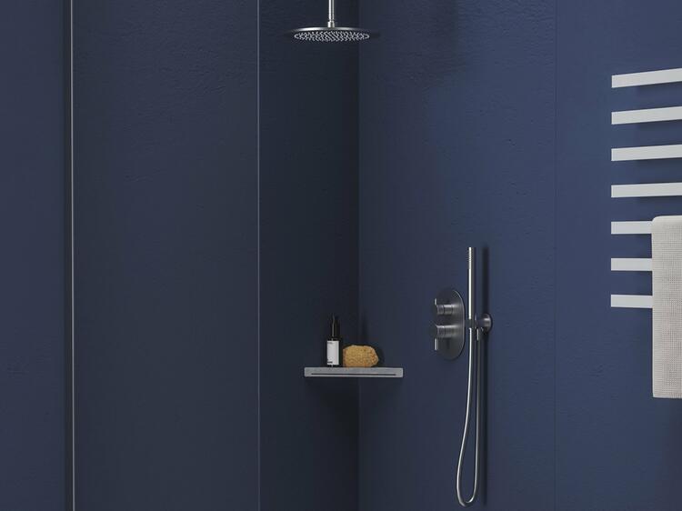 ES 065.00CR.O2.RB07E Podomítková baterie 2-cestná bez tělesa, chrom