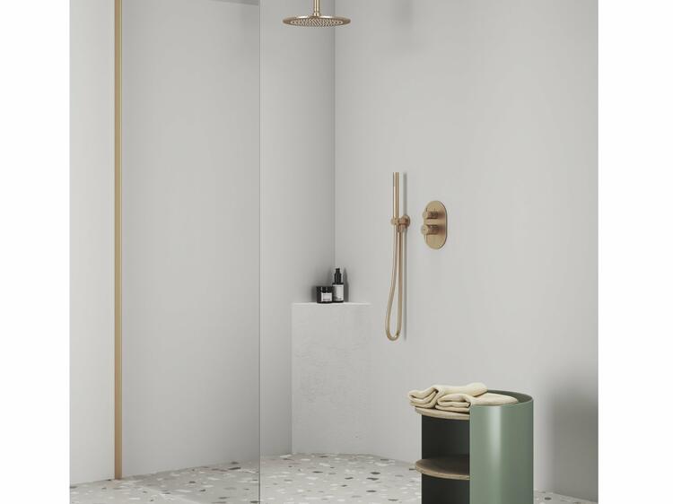 ES 065.60RGB.O2.RB07E Podomítková baterie 2-cestná bez tělesa, Rose Gold Brushed