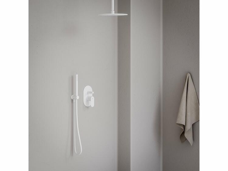 EL 061.20BLM.O2 Podomítková baterie 2-cestná s tělesem, černá matná