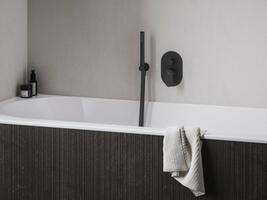 EL 065.20BLM.O2.RB07E Podomítková baterie 2-cestná bez tělesa, černá matná | Více - 