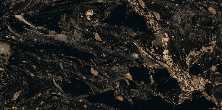 Velkoformátová dlažba imitace mramoru Magnifique Black 60x120 cm 1. jakost