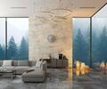 Velkoformátová dlažba imitace mramoru Root Crema 60x120 cm lesklý povrch 1. jakost