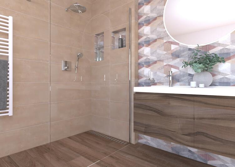 Interiérová dlažba imitace dřeva Trend Wood Oak 20x120 cm 1. jakost