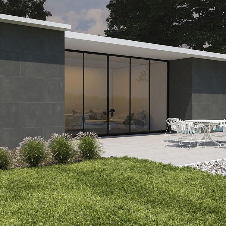 Velkoformátová dlažba imitace betonu Concept Gri 60x120 cm matný povrch 1. jakost