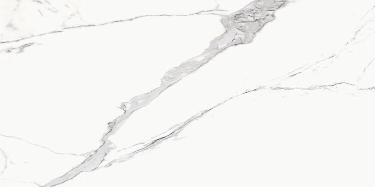 Velkoformátová dlažba imitace mramoru Statuario Goya 60x120 cm matný povrch 1. jakost