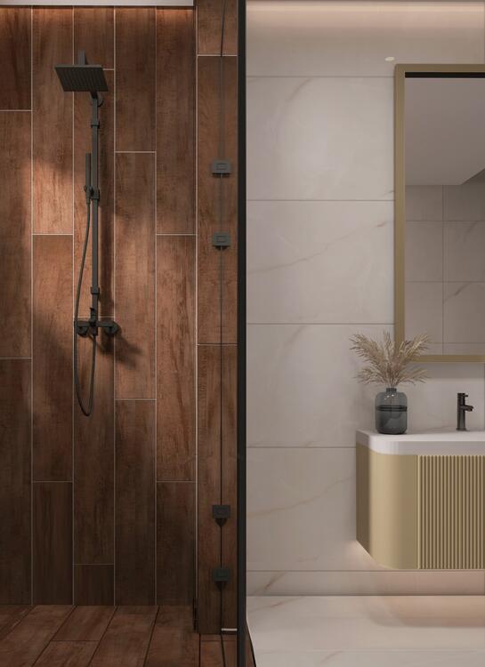 Velkoformátová dlažba imitace mramoru Venato Onice Beige 60x120 cm lesklý povrch 1. jakost