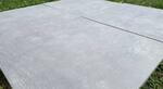 2cm dlažba na terasu imitace betonu Cement Light Grey 60x60x2 cm 1. jakost