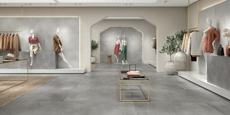 Interiérová dlažba imitace betonu Energy Gris 60x60 cm matný povrch 1. jakost