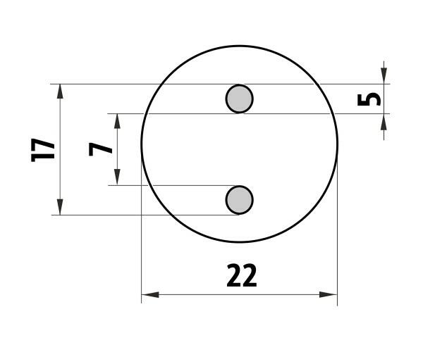 Držák na kartáčky na stěnu – Nimco Bormo BR 11058KU-26