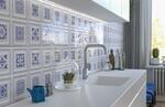 Obklad do koupelny nebo kuchyně barevný Navi Blue 30x90 cm 1. jakost