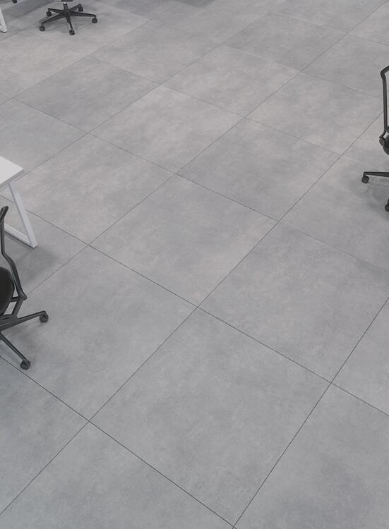 Interiérová dlažba imitace betonu Ark Silver 60x60 cm matný povrch 1. jakost