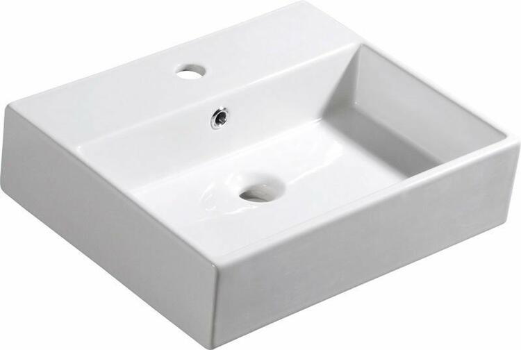 Umyvadlo 50 cm bílé – Isvea Purity 10PL50050