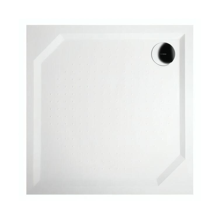 Čtvercová sprchová vanička z litého mramoru 90 cm – Gelco Aneta90 GA009