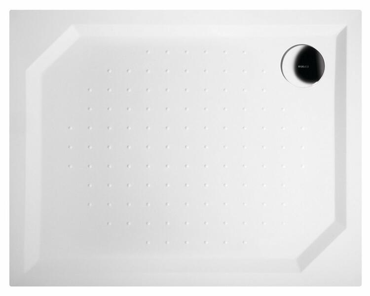 Obdélníková sprchová vanička z litého mramoru 100×80 cm – Gelco Sara GS10080