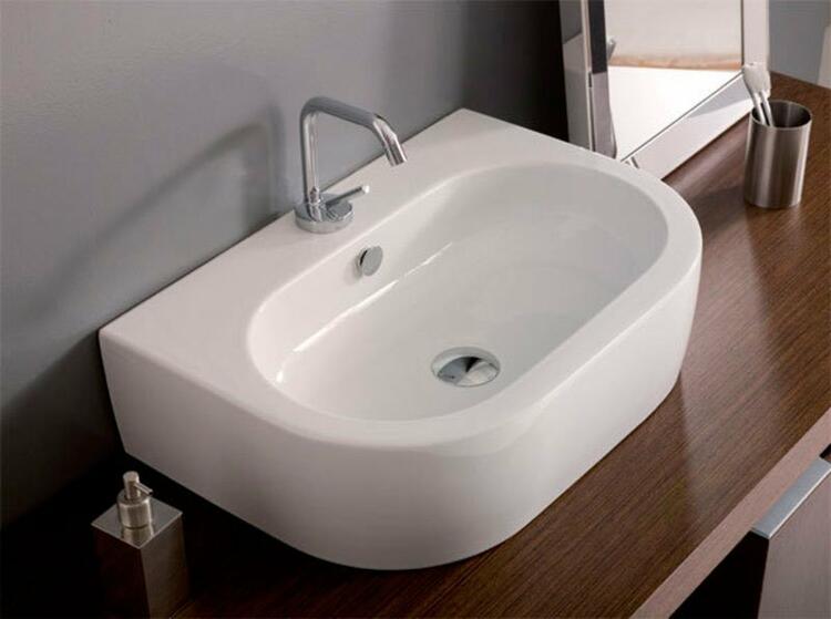 Umyvadlo 60 cm bílé – Kerasan Flo 314201