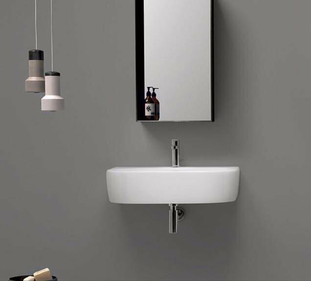 Umyvadlo 60 cm bílé – Kerasan Flo 314201